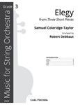 Elegy from Three Short Pieces