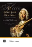 34 Pieces pour Flute Seule Flute Solos from the 18th century Flute