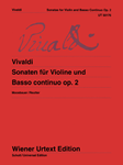 Sonatas for Violin and String Bass Op 2 VLN/BASS