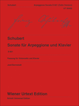 Sonate fur Arpeggione und Klavier D821 Fassung fur Violoncello und Klavier