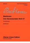 Three Piano Sonatas WoO 47 Piano