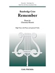 Remember-Vocal Solo