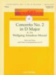 Concerto No 2 In D Major K 314 w/cd [flute]