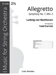 Allegretto Symphony No. 7, Mvt. 2