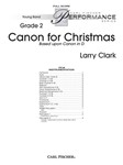 Canon for Christmas Based upon Canon in D