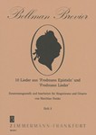 Bellman-Brevier Heft 3 Zehn Lieder aus "Fredmans Episteln" und "Fredmans Lieder"