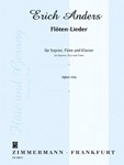 Songs for flute op. 109