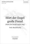H"ort der Engel grosse Freud (Hark! the herald-angels sing)Vocal score