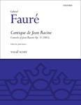Cantique De Jean Racine Op. 11