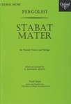 Stabat MaterVocal score