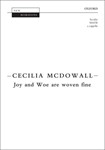 Joy and Woe are woven fineVocal score