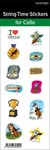Cello Time stickers6-sheet pack