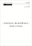 Gaude et laetareVocal score