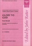 Glory to God from      MessiahVocal score