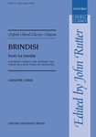 Brindisi from  La traviataVocal score