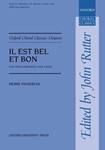 Il est bel et bonVocal score