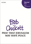 Pray that Jerusalem may have peaceVocal score