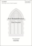 For Remembrance