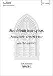 Sicut liliumVocal score
