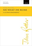 Nie welkt die Blume (A flower remembered)Vocal score
