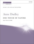 One Touch of Nature SSAA vocal score
