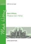 Peace be mine Vocal score