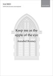 Keep me as the apple of the eye Vocal score