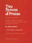 Now Thank we all our God No.1 of Two Hymns of Praise