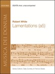 LamentationsVocal score