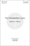 Two Elizabethan LyricsVocal score