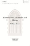 Entrance into Jerusalem and HymnVocal score