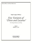 5 Variants on 'Dives and Lazarus'Cello 1