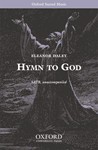 Hymn to GodVocal score