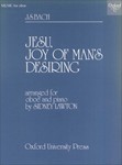 Jesu, Joy of Man's DesiringOboe and piano