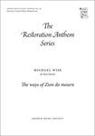The ways of Zion do mournVocal score