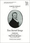 Two Sacred SongsVocal score