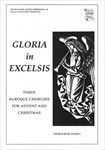 Gloria in ExcelsisVocal score