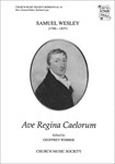 Ave Regina CaelorumVocal score