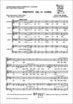 Prevent us, O LordVocal score