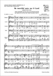 Be merciful unto me, O LordVocal score