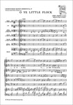 O ye little flockVocal score