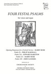 Four Festal PsalmsVocal score