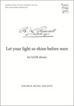 Let Your Light So Shine Before Men
