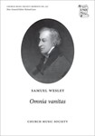 Omnia vanitasVocal score