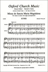 Missa de Sancta Maria Magdalena in DVocal score