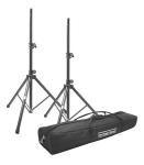 On-Stage Stands SSP7950 All-Aluminum Speaker Stand Pak with Zippered Bag