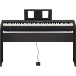 Yamaha P45B 88-key black digital piano. Includes PA150 power adapter, music rest and sustain pedal