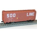 Accurail ACU35619 HO KIT 40' PS-1 Box, SOO