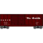 Accurail ACU3632 HO KIT 40' AAR Steel Double Door Box, D&RGW