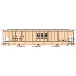 Accurail ACU6506 HO KIT PS-4750 3-Bay Covered Hopper, CSX